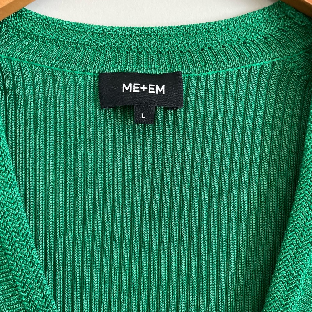 🇬🇧 ME+EM Rib Cardigan Clover Leaf - Picture 6 of 9